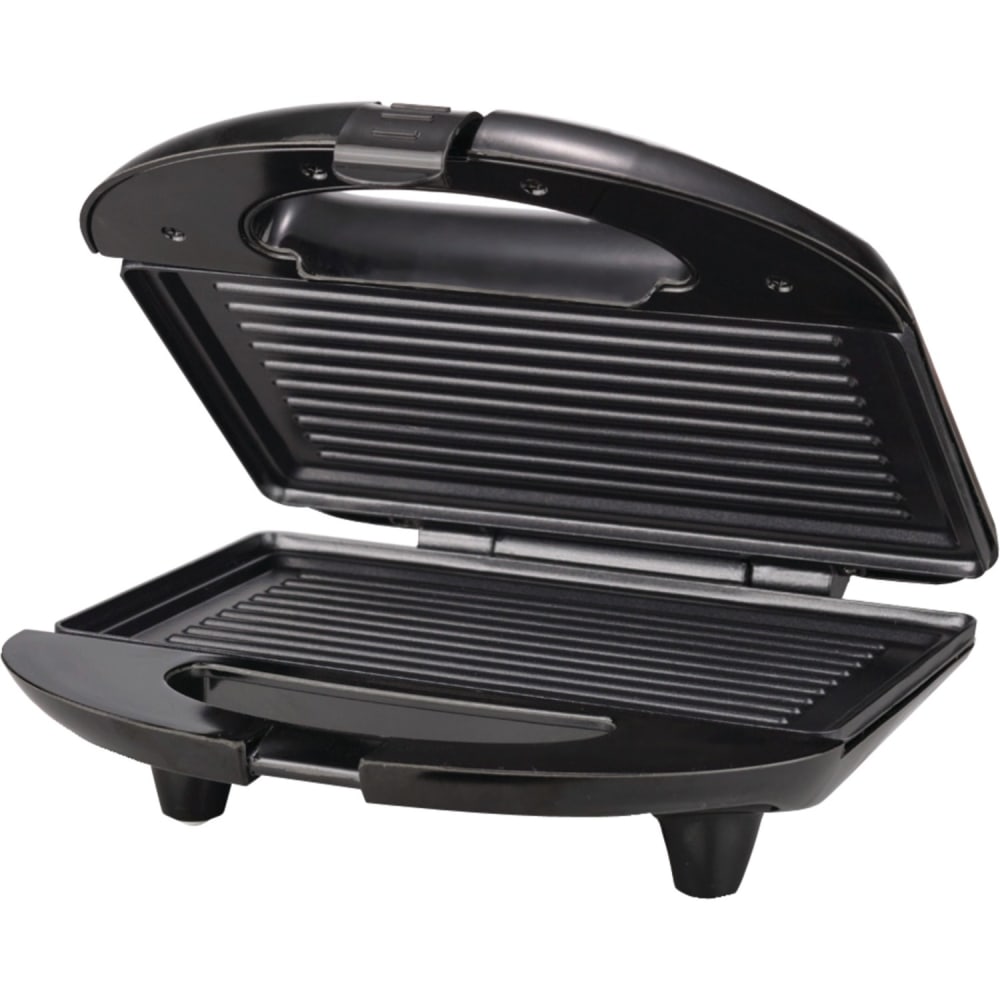 Brentwood Panini Maker - Black - Black, Stainless