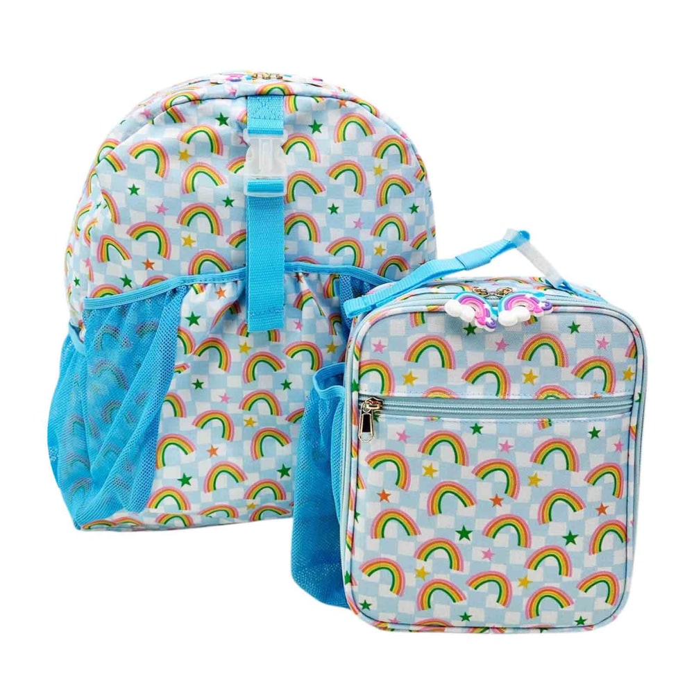 RED.STONE 2-Piece Backpack/Lunch Bag Set With Laptop/Tablet
