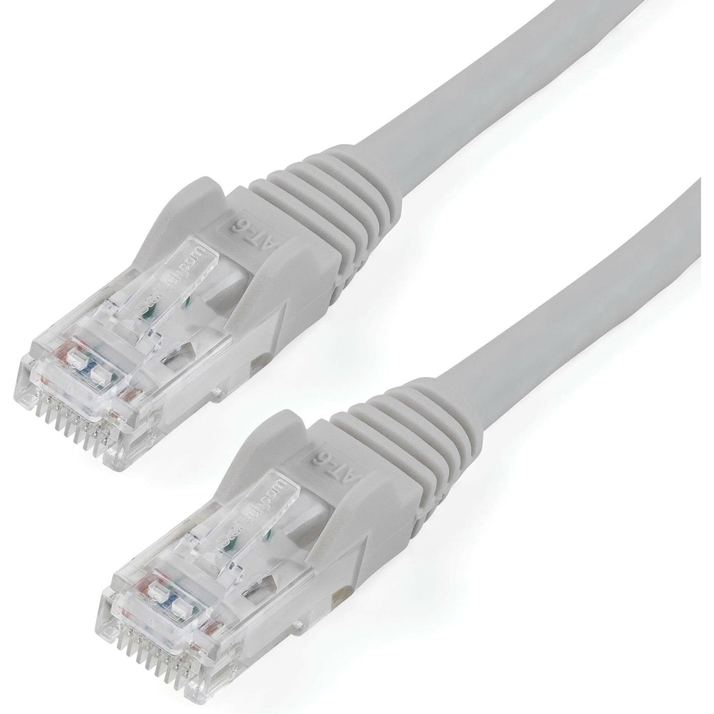StarTech.com 4ft Gray Cat6 Patch Cable with Snagless