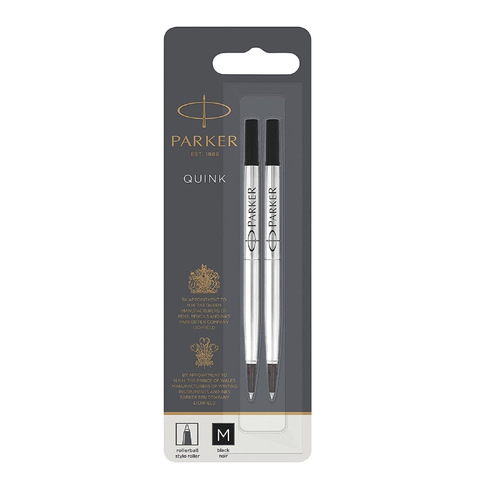 Parker® Rollerball Pen Refill, Medium Point, 0.7 mm,
