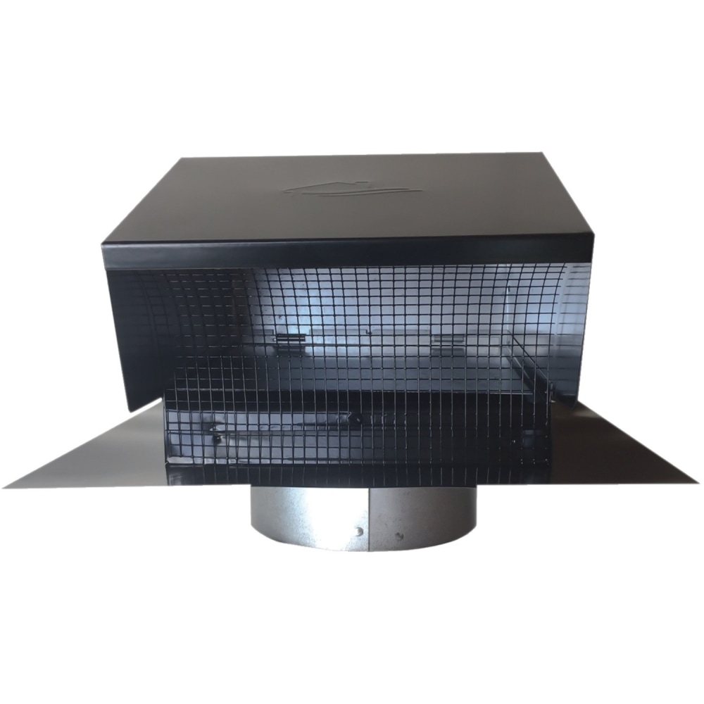 Builder's Best GRV Black Galvanized Roof Vent -