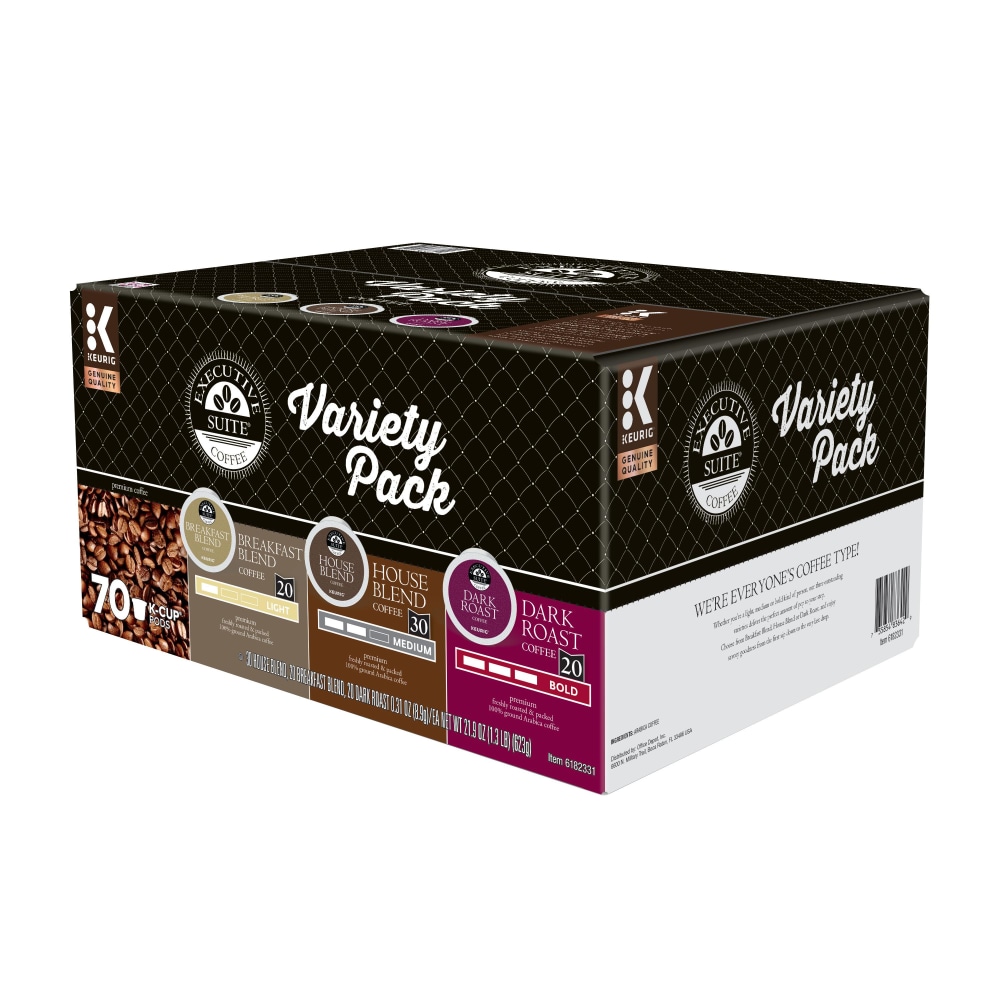 Executive Suite® Coffee Single-Serve Coffee K-Cup® Pods, Variety