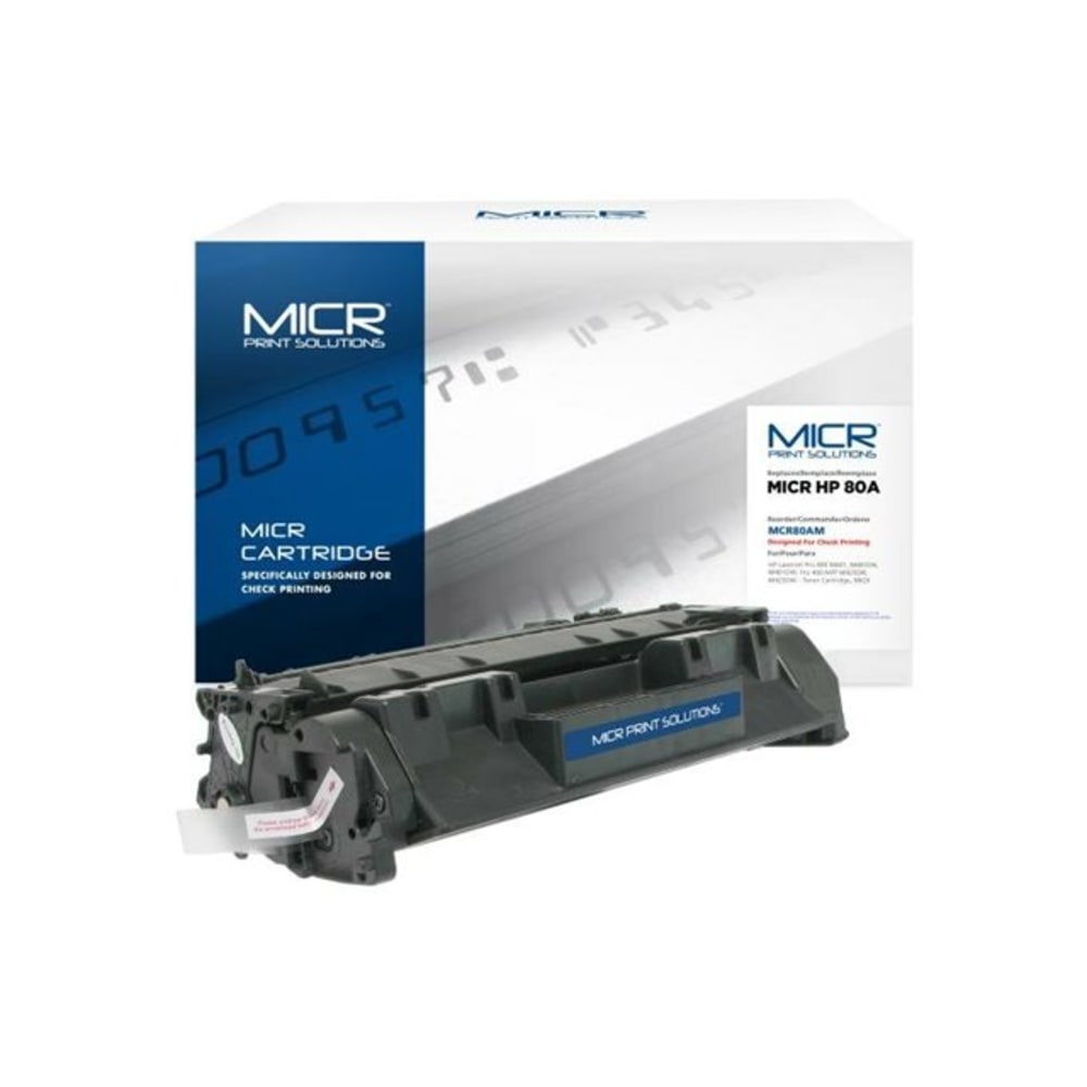 MICR Print Solutions Remanufactured Black MICR Toner Cartridge