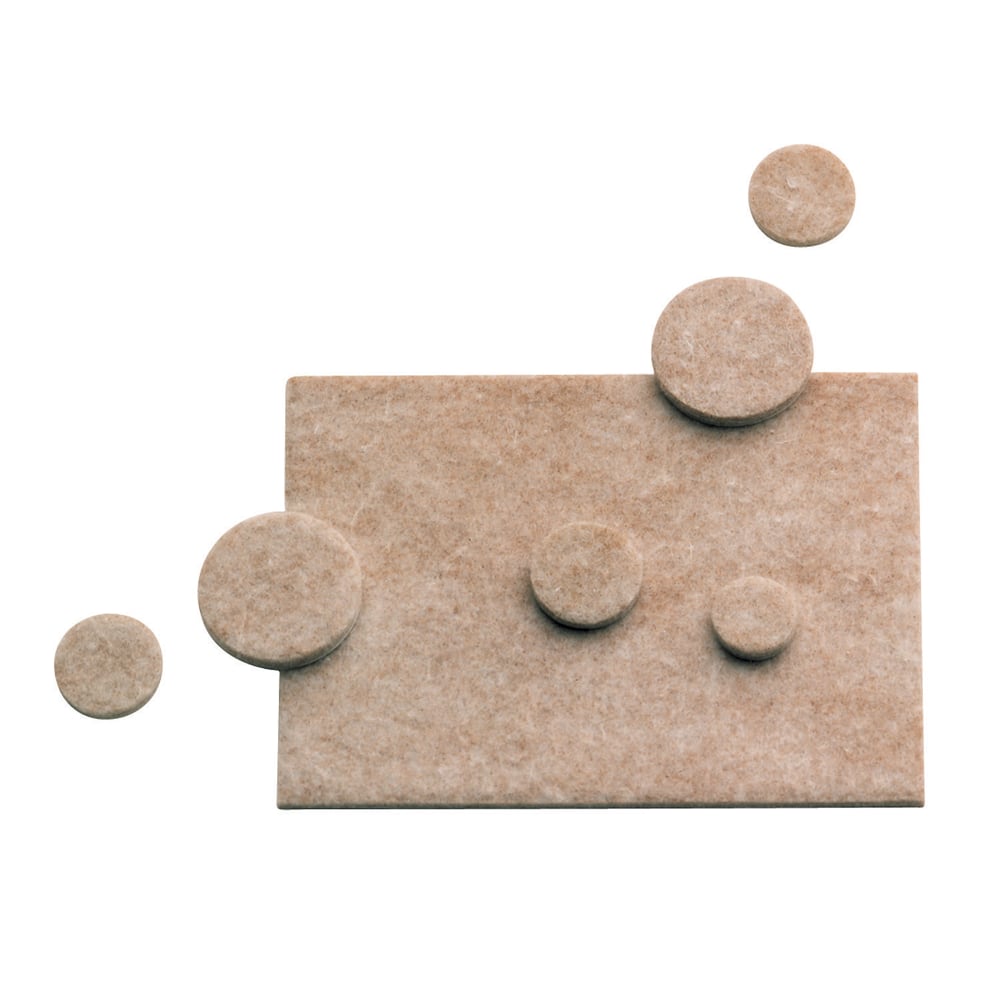 Master Caster® Scratch Guard® Self-Adhesive Felt Pads, Combo