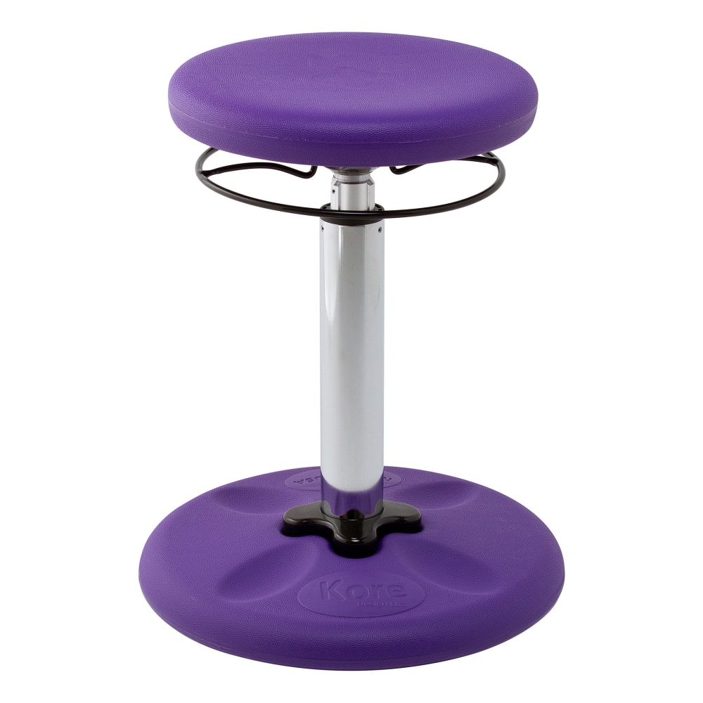 Kore Kids Adjustable Wobble Chair, 15-1/2" to 21-1/2"H,