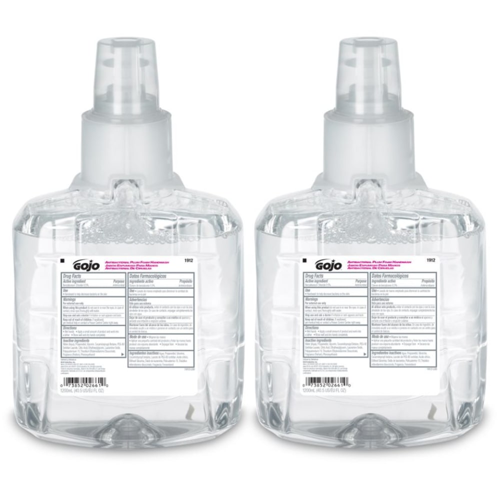 GOJO® Antibacterial Foam Hand Wash Soap, Plum Scent,