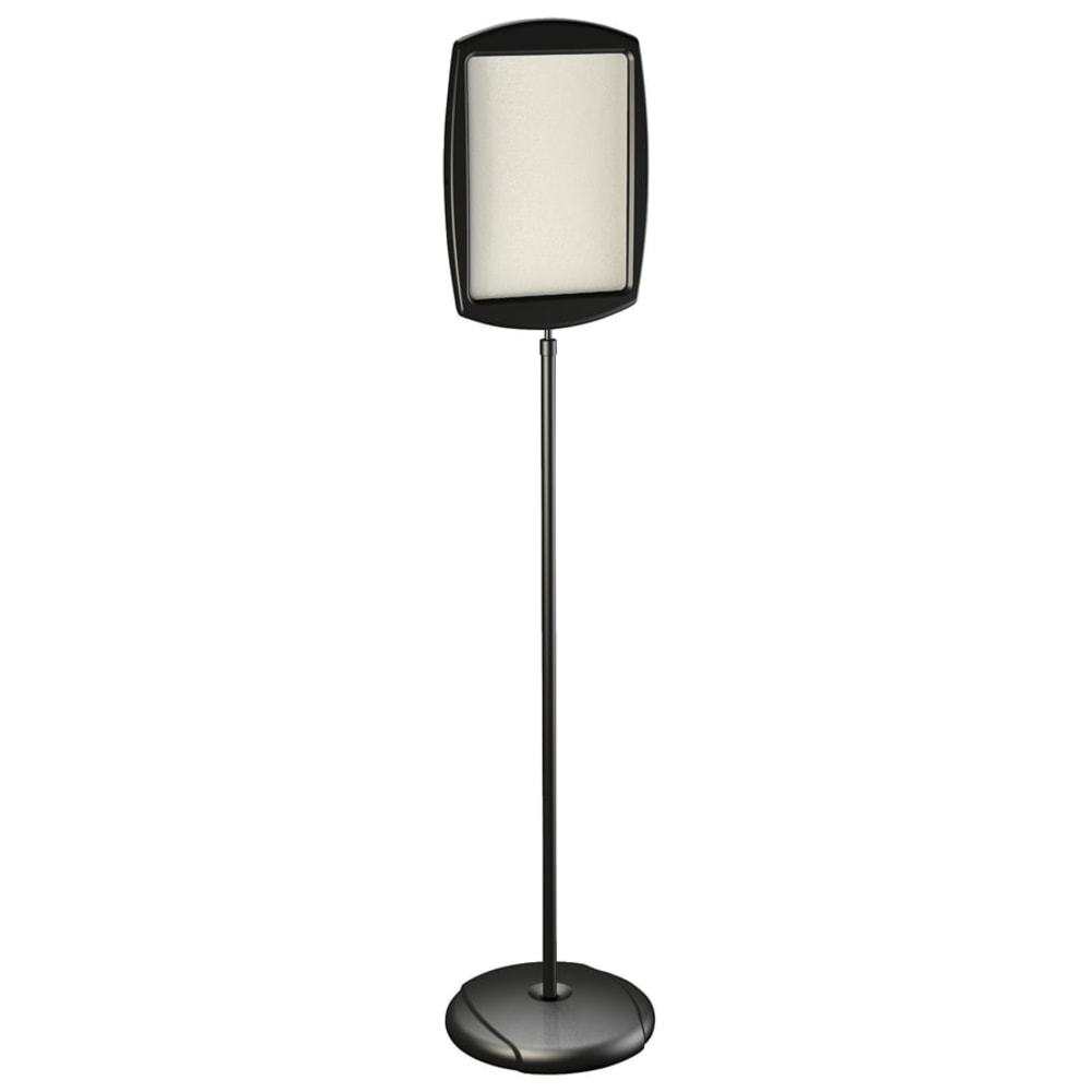 MasterVision® Rectangular Easy-Clean Dry-Erase Sign Stand, 15