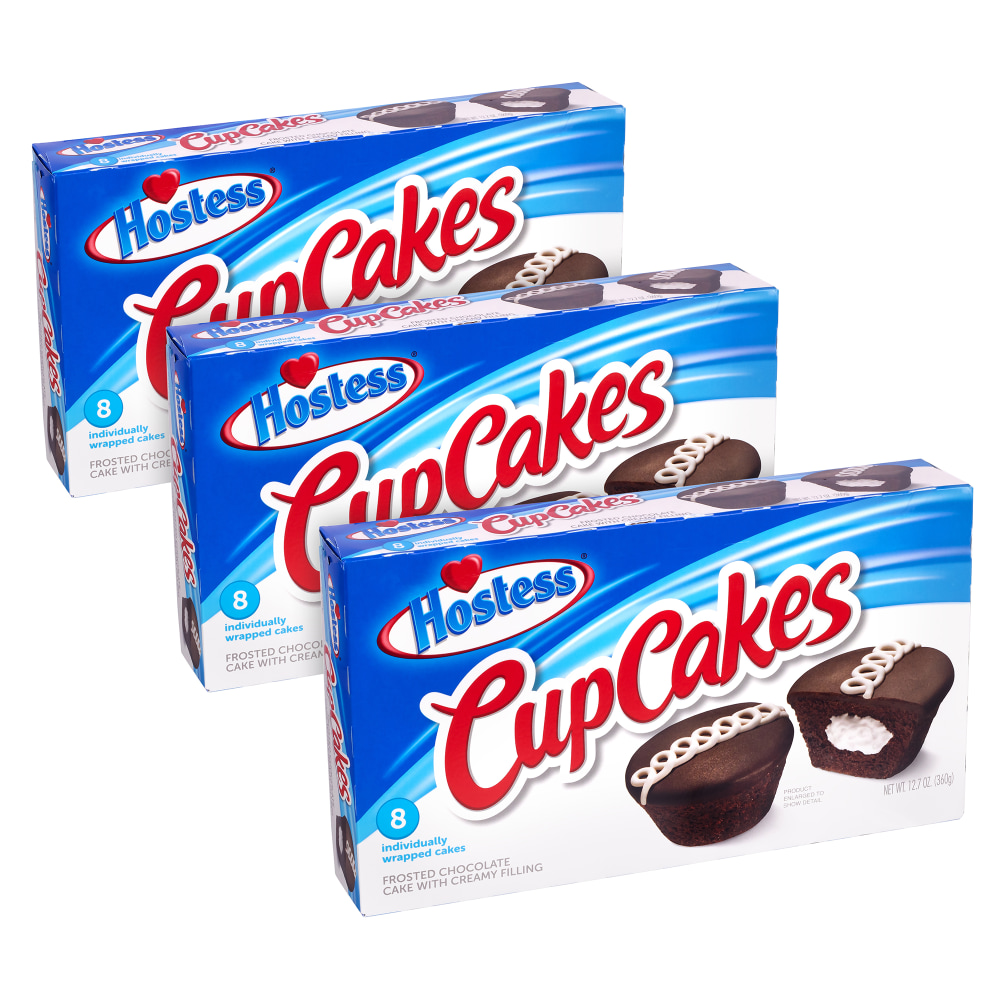 Hostess Cupcake Multipack, 12.7 Oz, 8 Cupcakes Per