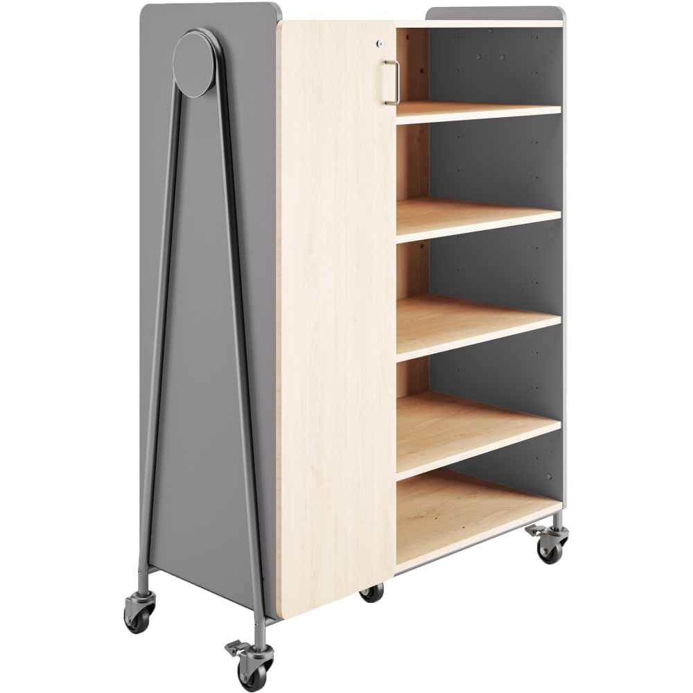 Safco® Whiffle Triple-Column 13-Drawer Rolling Storage Cabinet,