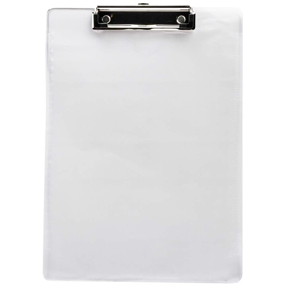 JAM Paper® Plastic Clipboard with Metal Clip, 9"