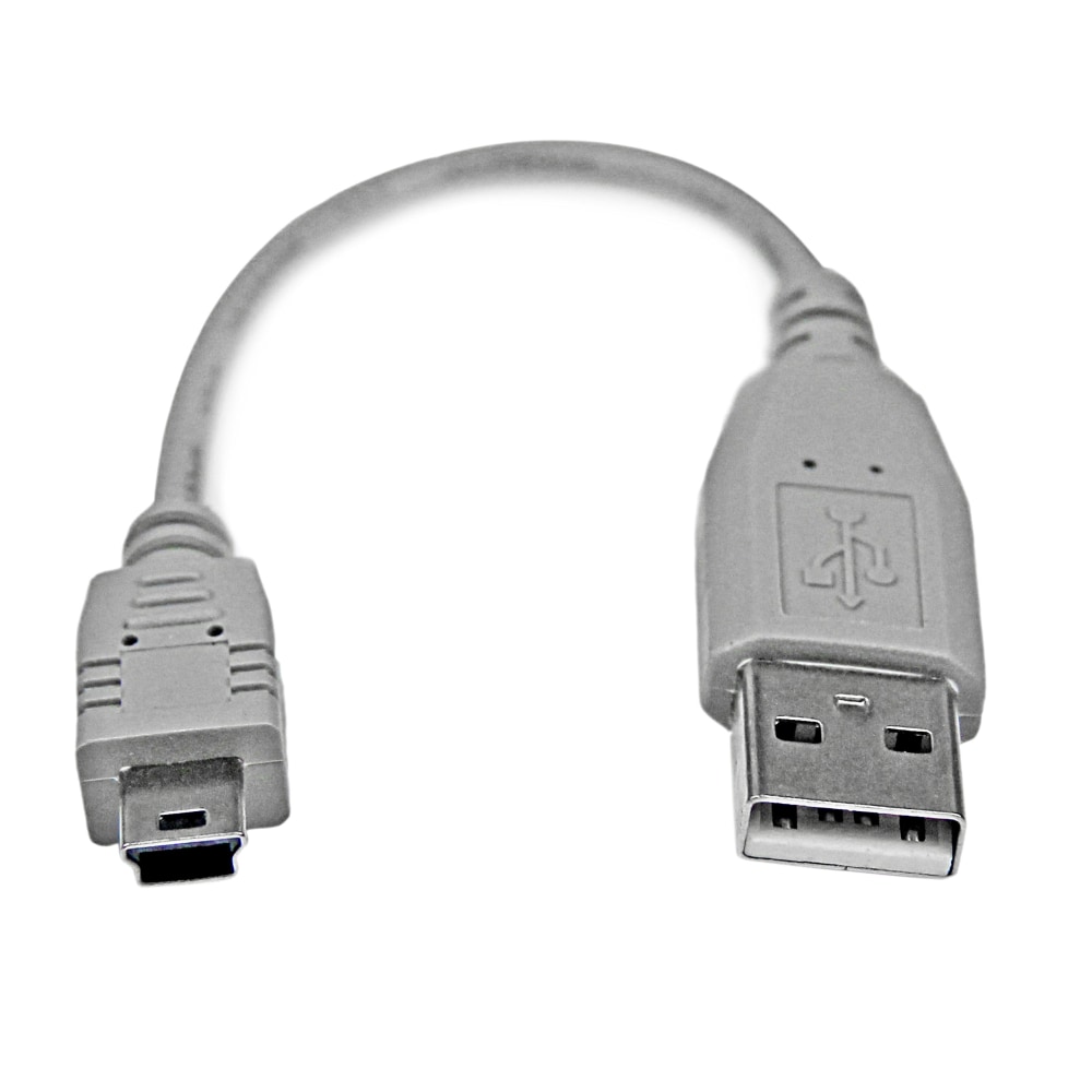 StarTech.com 6in Mini USB 2.0 Cable, A to