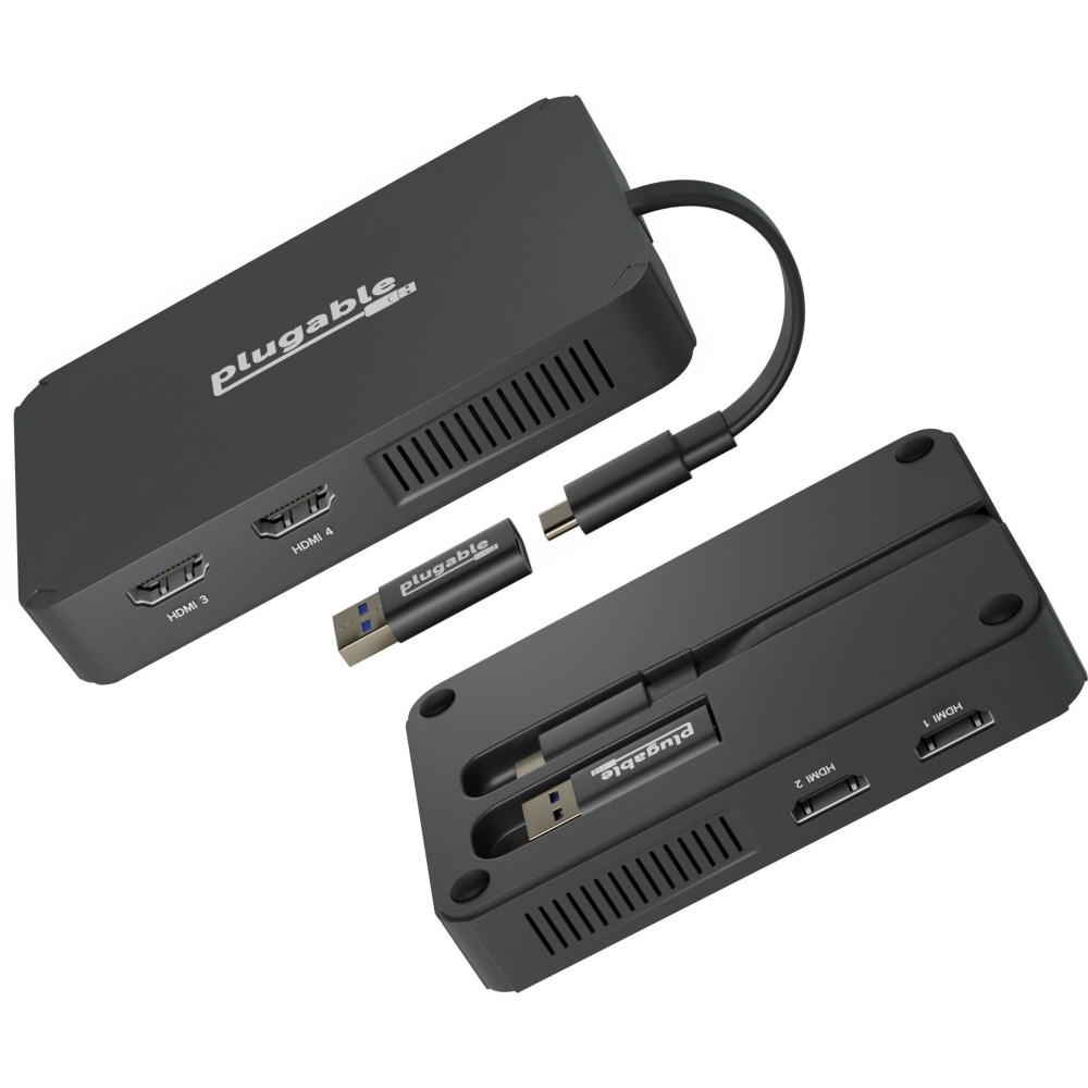 Plugable 4 HDMI Multi Monitor Adapter, USB 3.0
