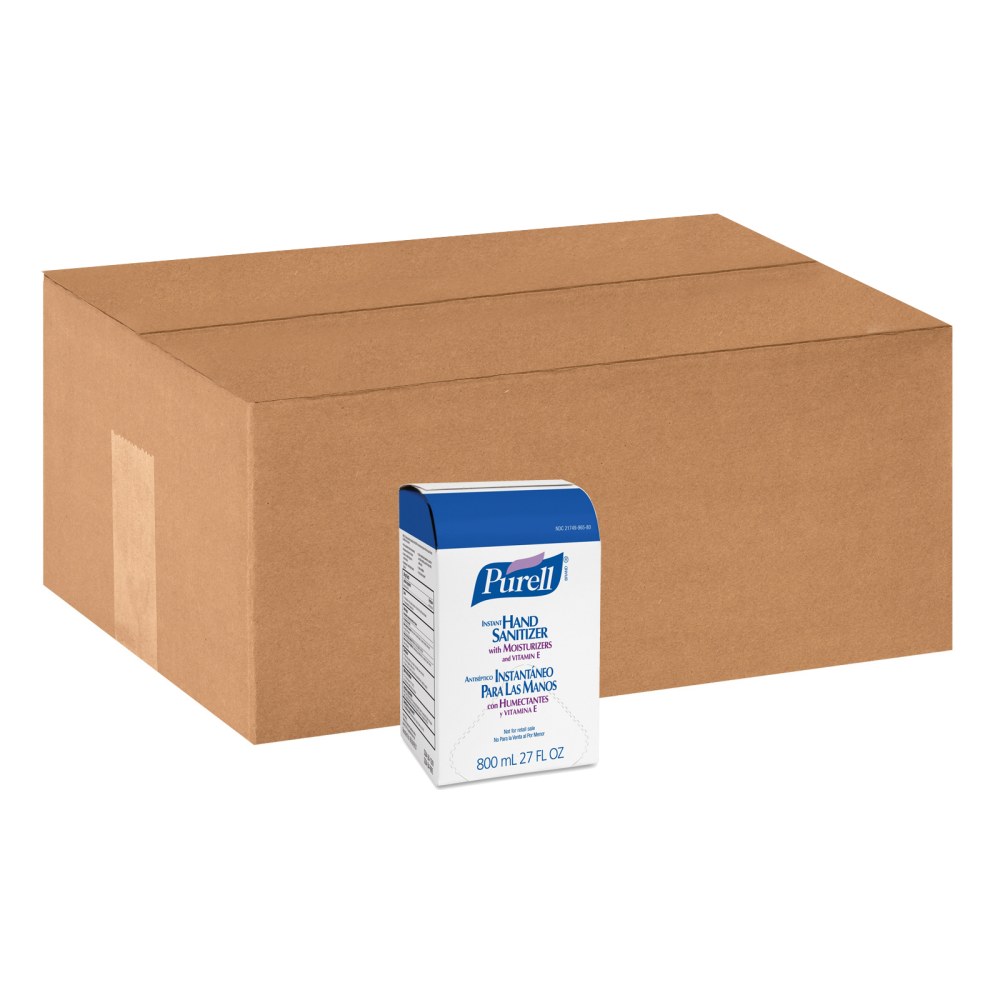 Purell® Instant Hand Sanitizer Refills, Unscented, 800 mL,