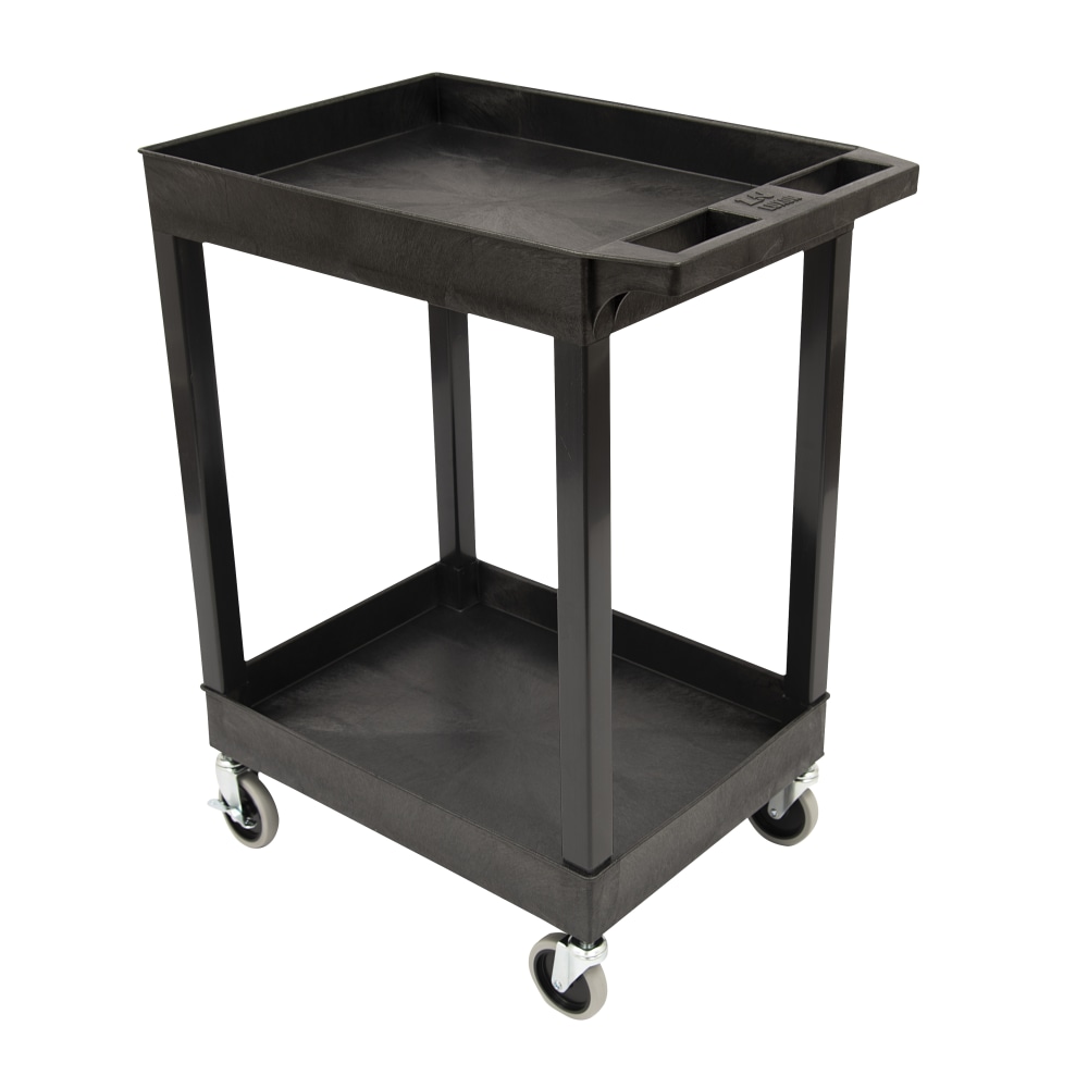 Luxor Plastic Tub Cart, 34 1/4"H x 24"W