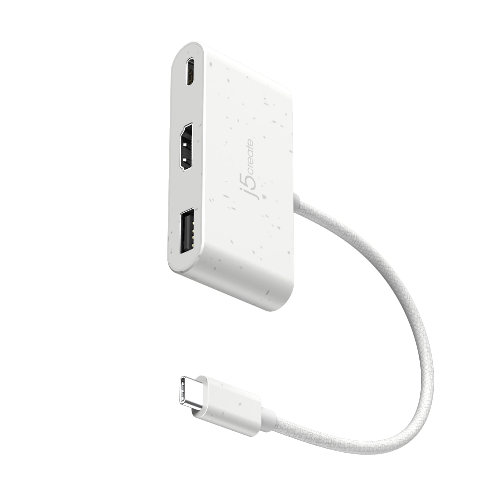 j5create USB-C® To HDMI™ & USB™ Adapter With