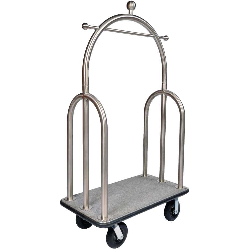CSL Trident Luggage Cart, 77"H x 44"W x