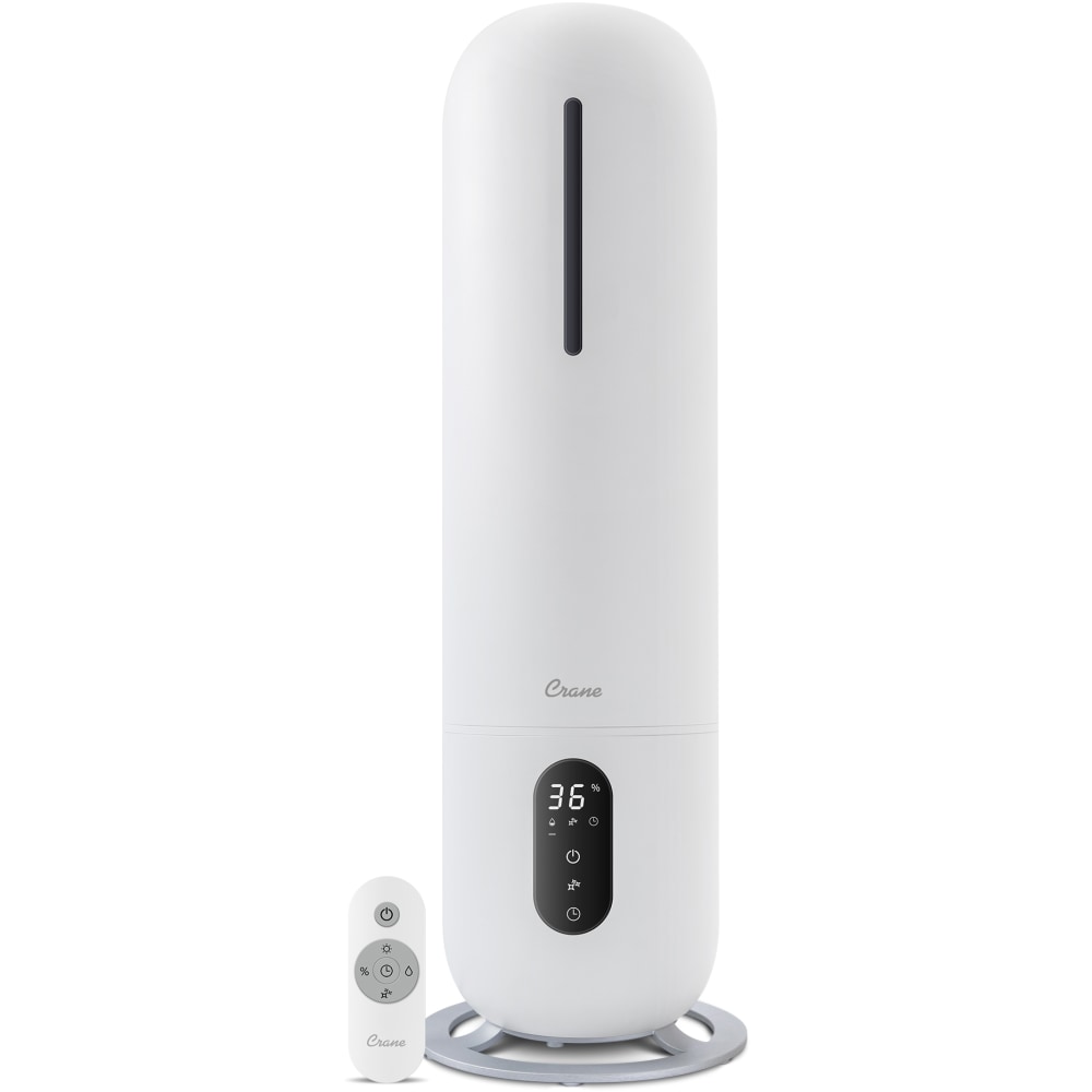 Crane Ultrasonic Cool Mist Tower Humidifier, 2 Gallon,