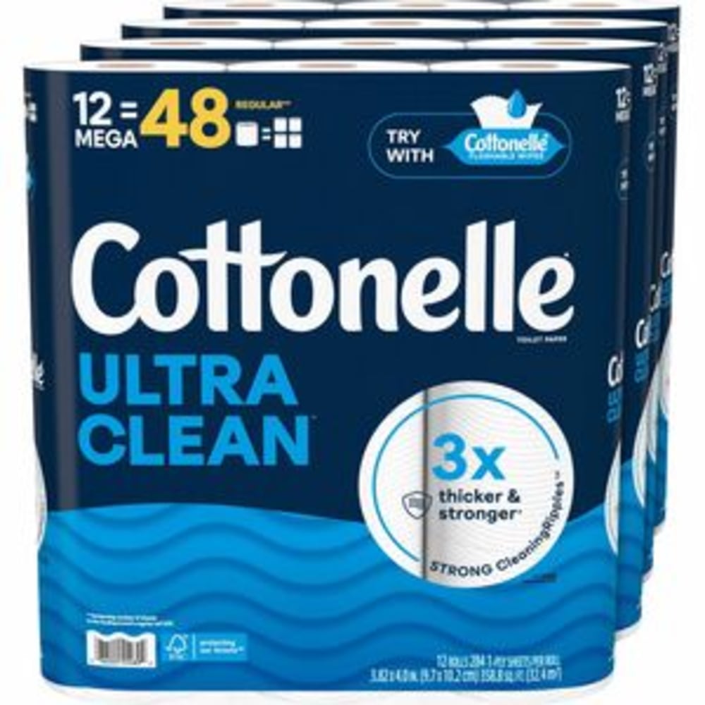 Cottonelle Ultra Clean Toilet Paper - 1 Ply