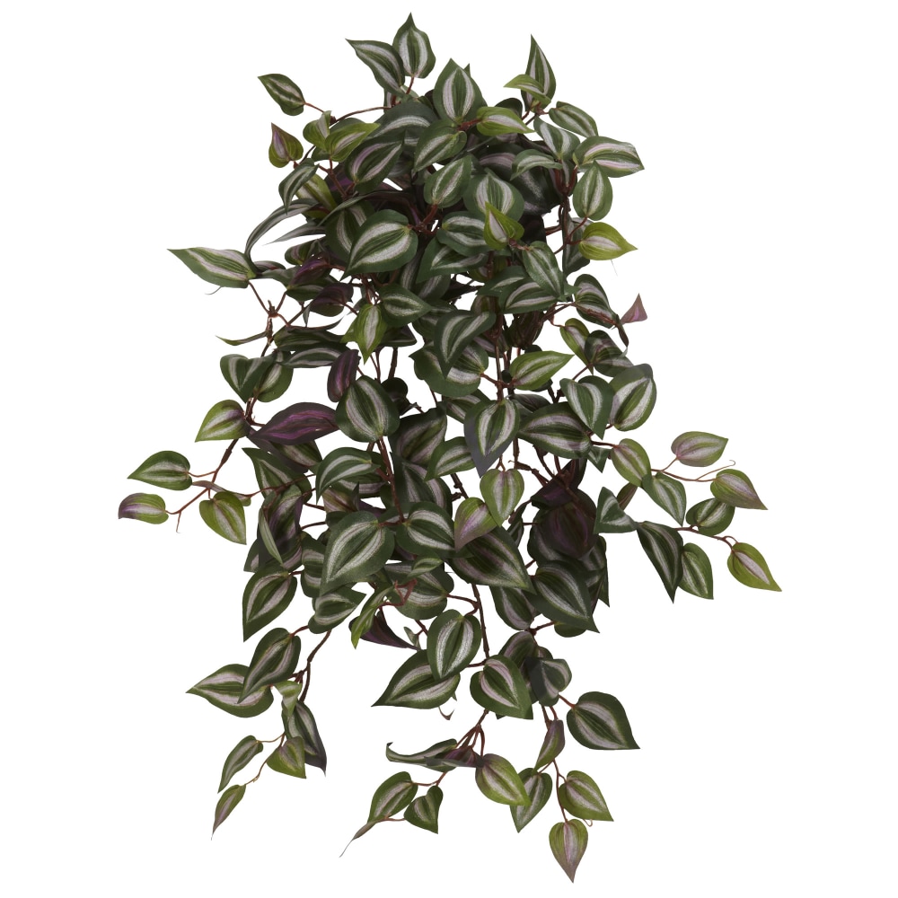 Nearly Natural Wandering Jew 23" Artificial Hanging Plants,