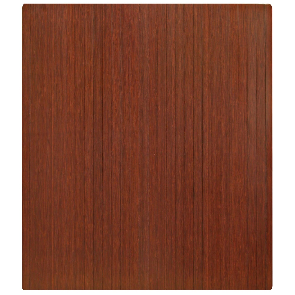 Anji Mountain Bamboo Roll-Up Chair Mat, 48" x