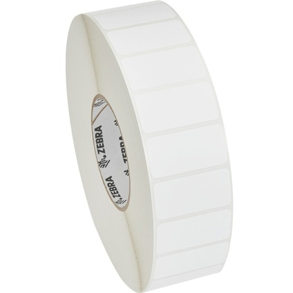 Zebra Label, T09877, Polyester 2" x 1" Thermal