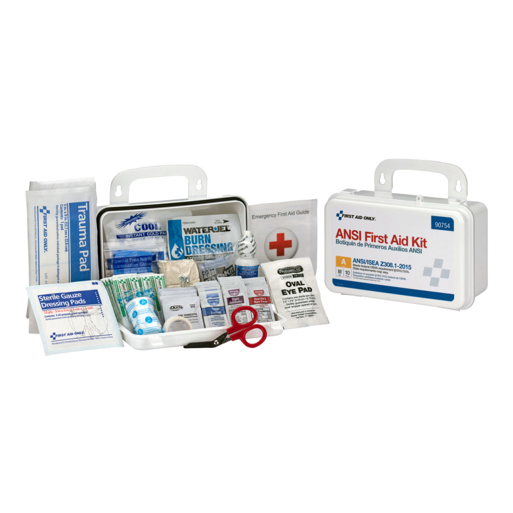 First Aid Only 10-Person Bulk First Aid Kit,