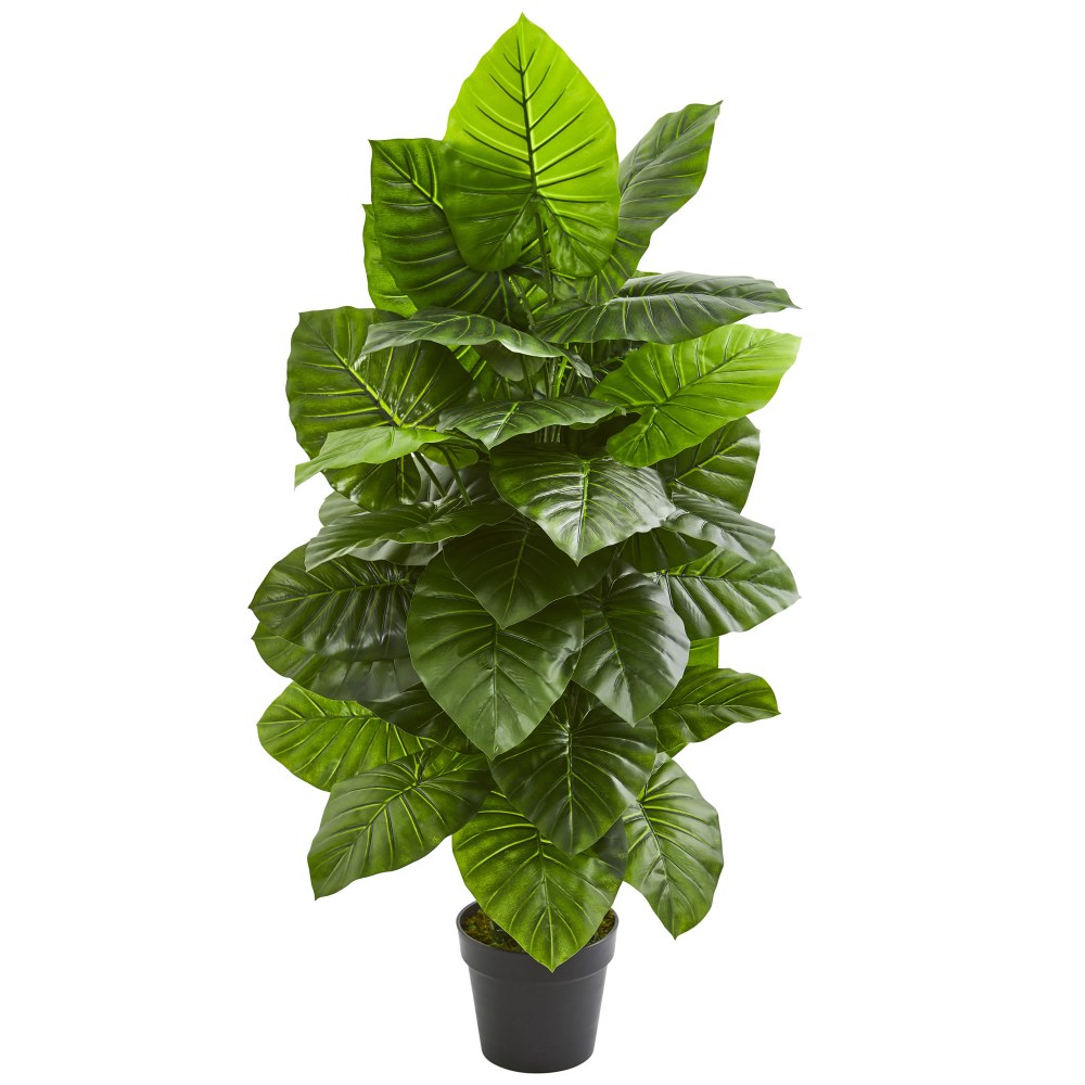Nearly Natural 4&#x27;H Taro Artificial Plant, 48"H x