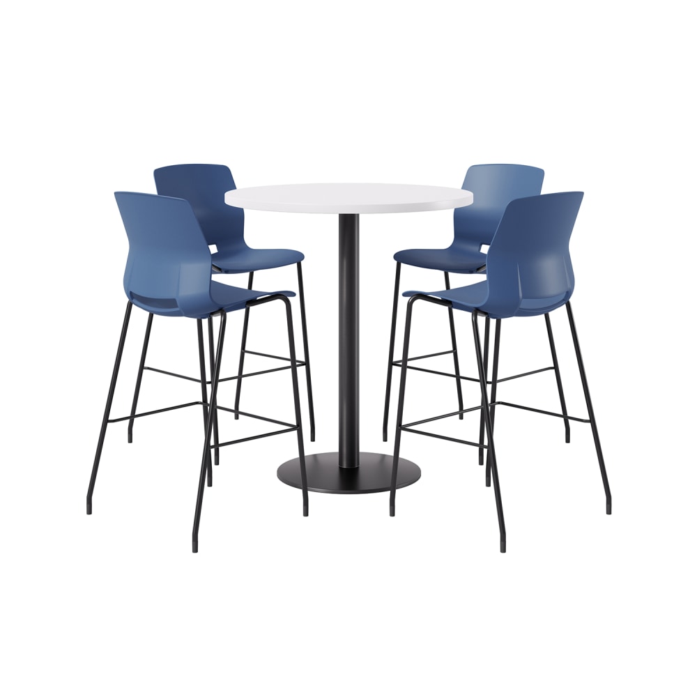 KFI Studios Proof Bistro Round Pedestal Table With