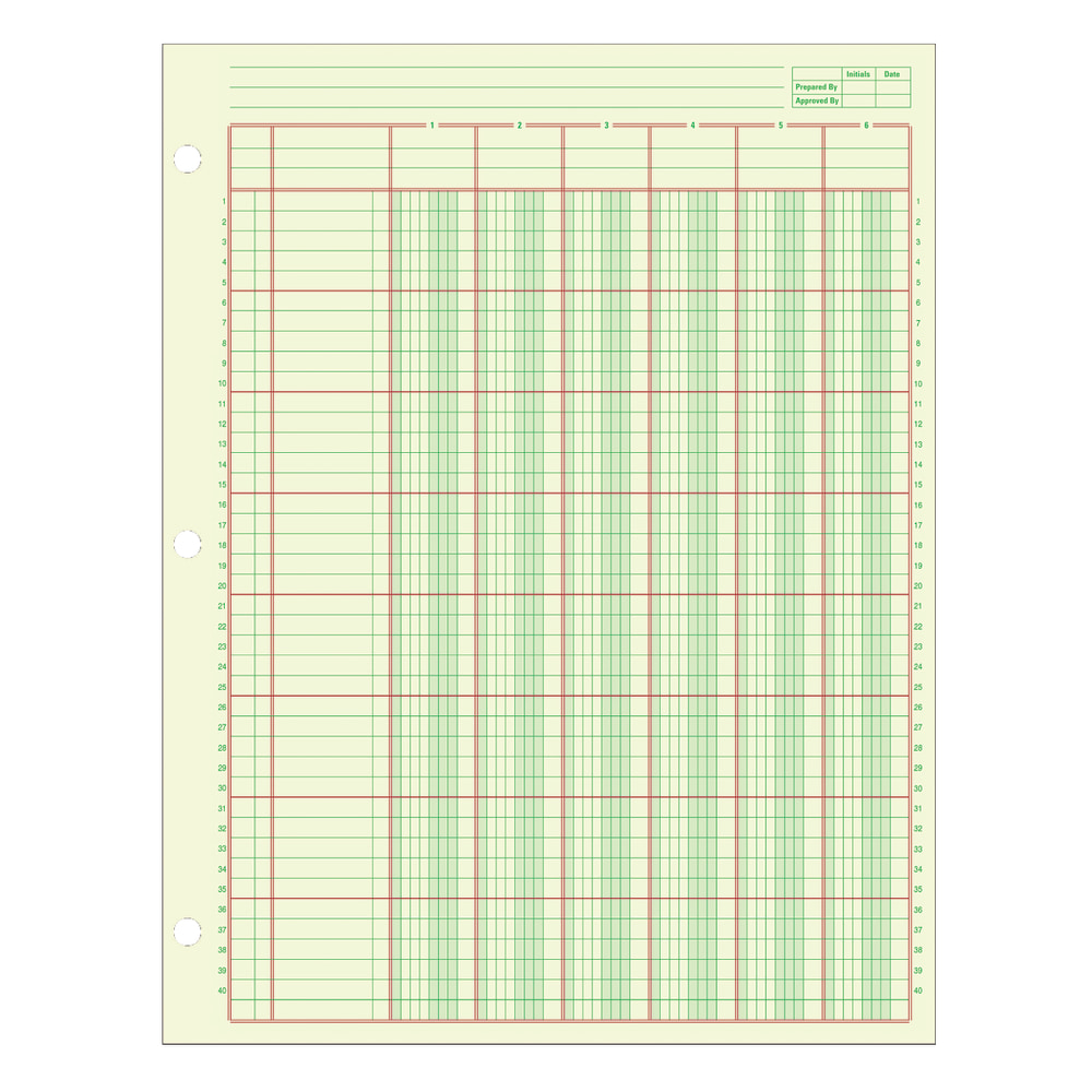 Adams® Analysis Pad, 8 1/2" x 11", 100