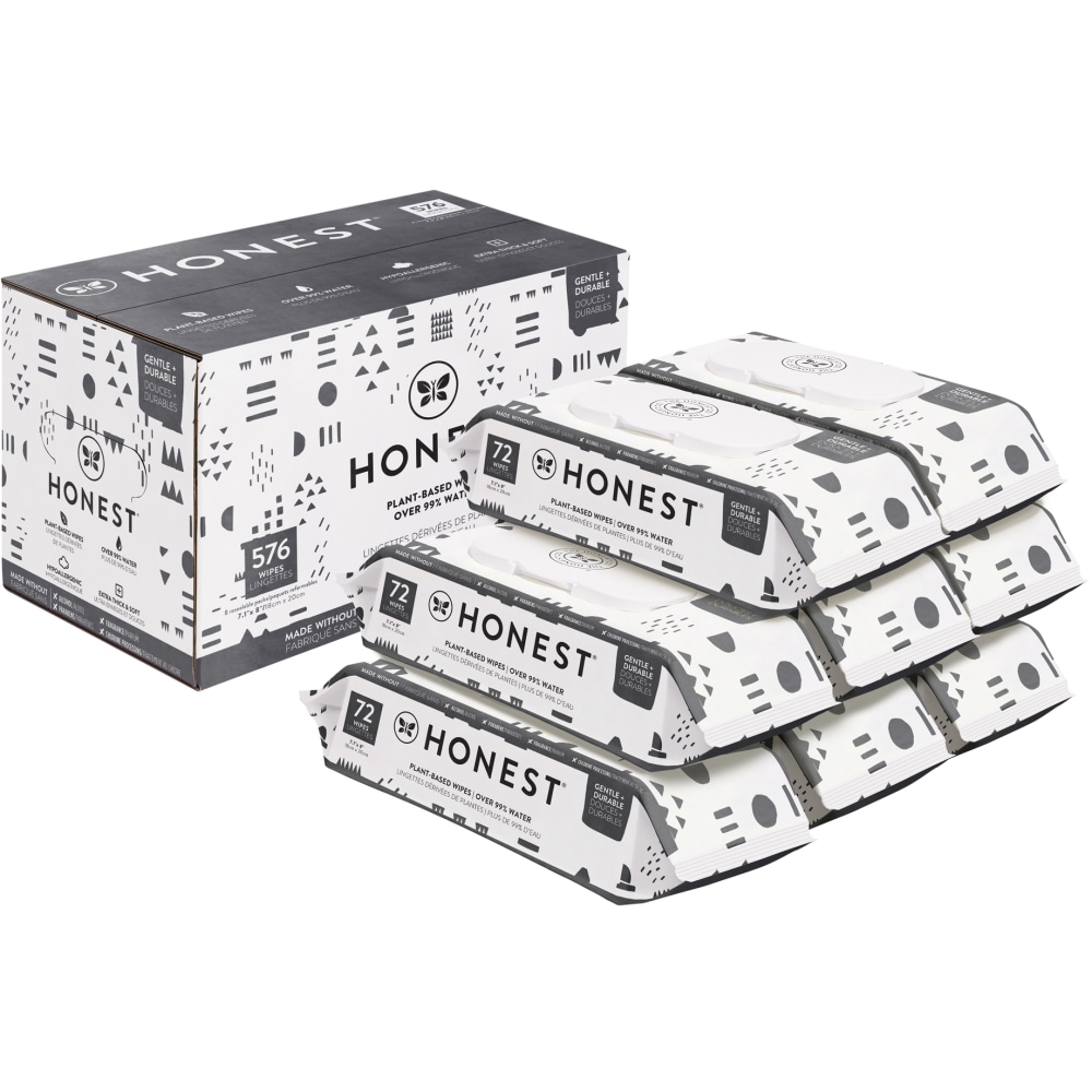The Honest Company Honest Baby Wipes, Pattern Play,