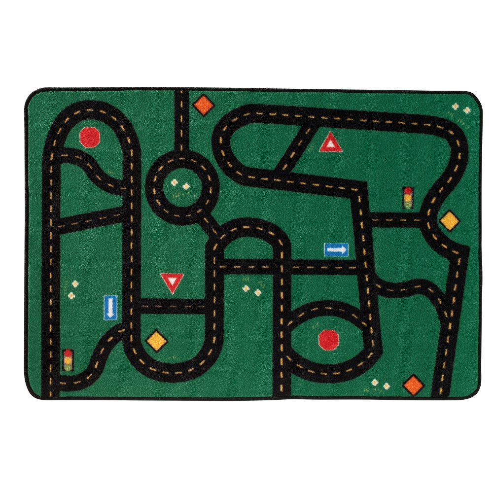 Carpets for Kids® KID$Value Rugs™ Go-Go Driving Rug,