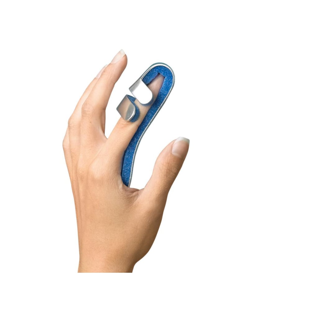 Medline Baseball Finger Splint, Medium, 4 1/4"