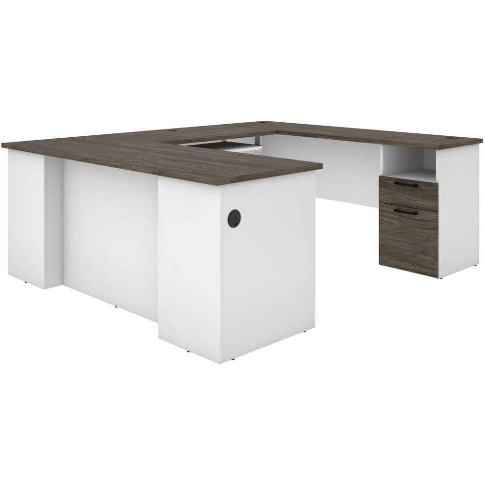Bestar Norma 71"W U- Or L-Shaped Corner Desk,