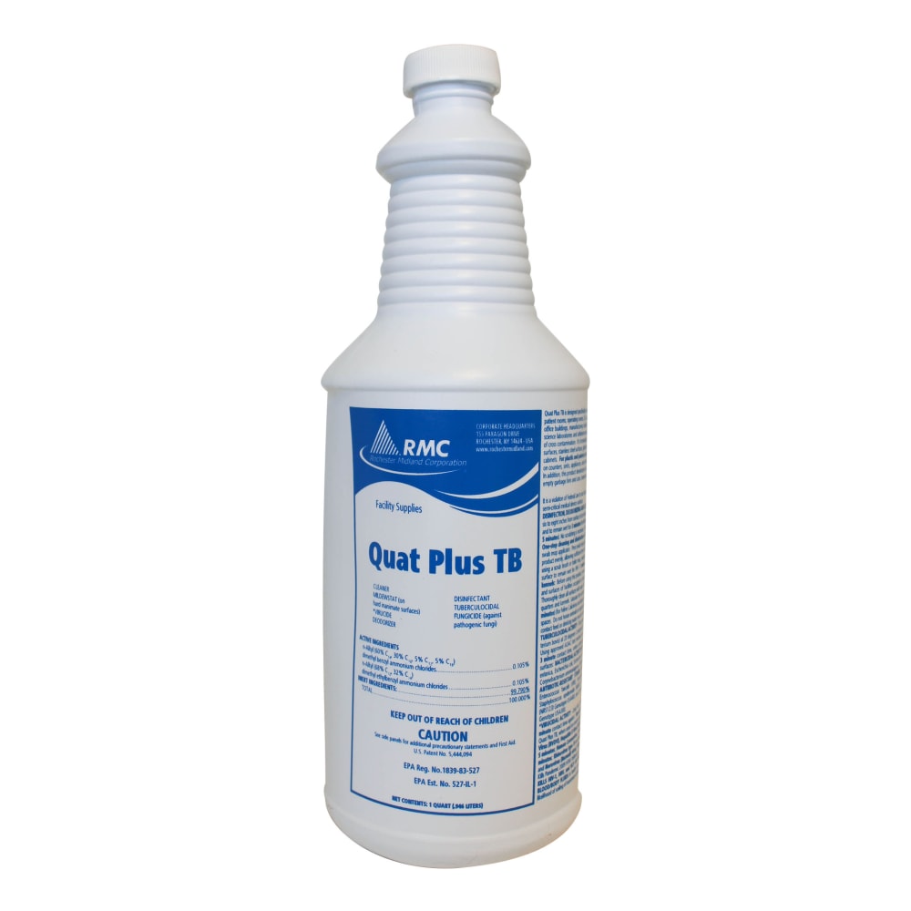 Rochester Midland Quat Plus TB Disinfectant, 32 Oz,