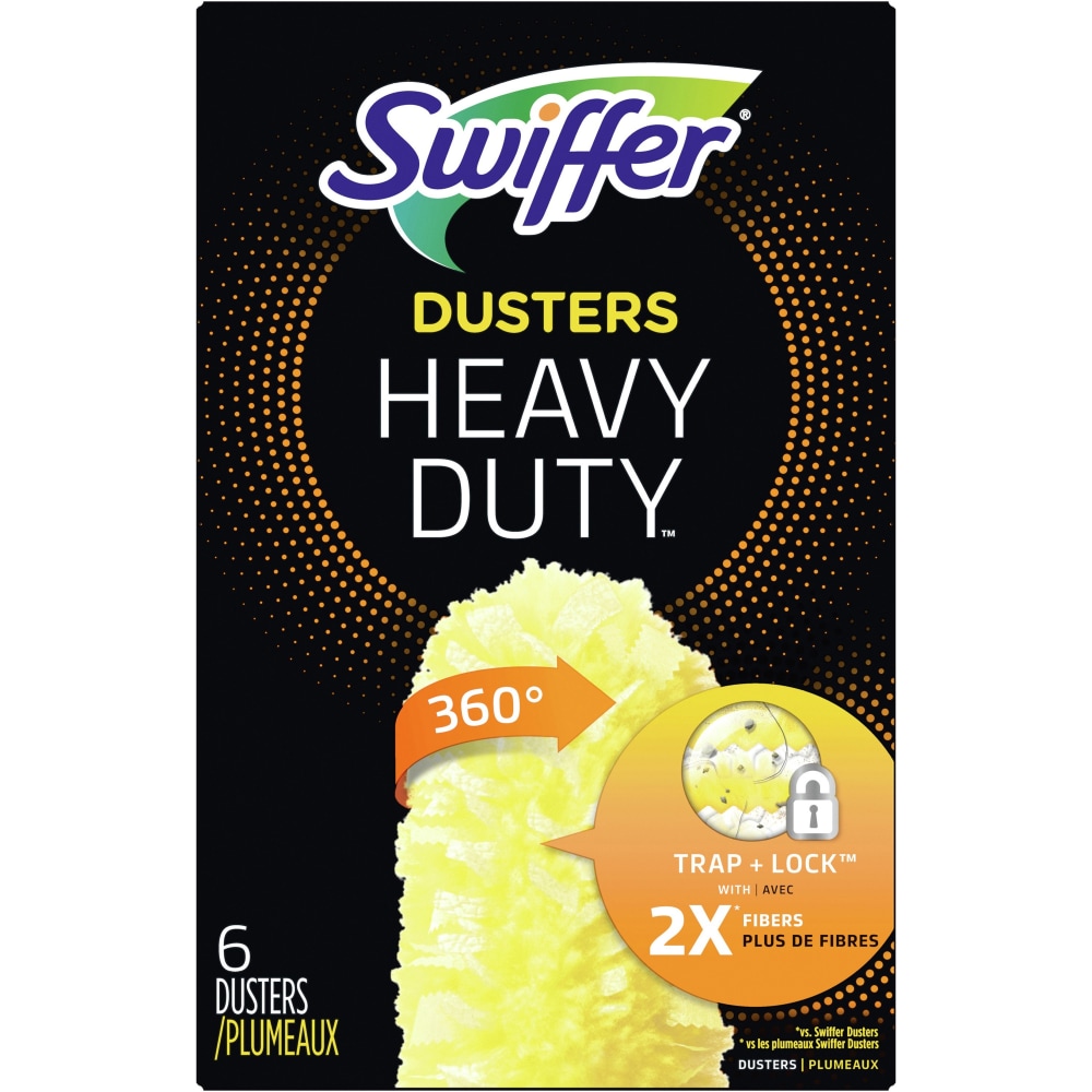 Swiffer® 360° Duster Refills, Yellow, 6 Refills Per