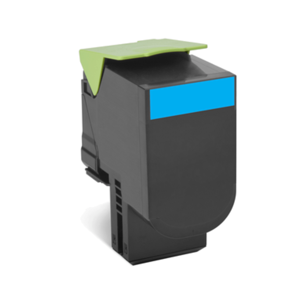 Lexmark™ 80C1SC0 Cyan Return Program Toner Cartridge