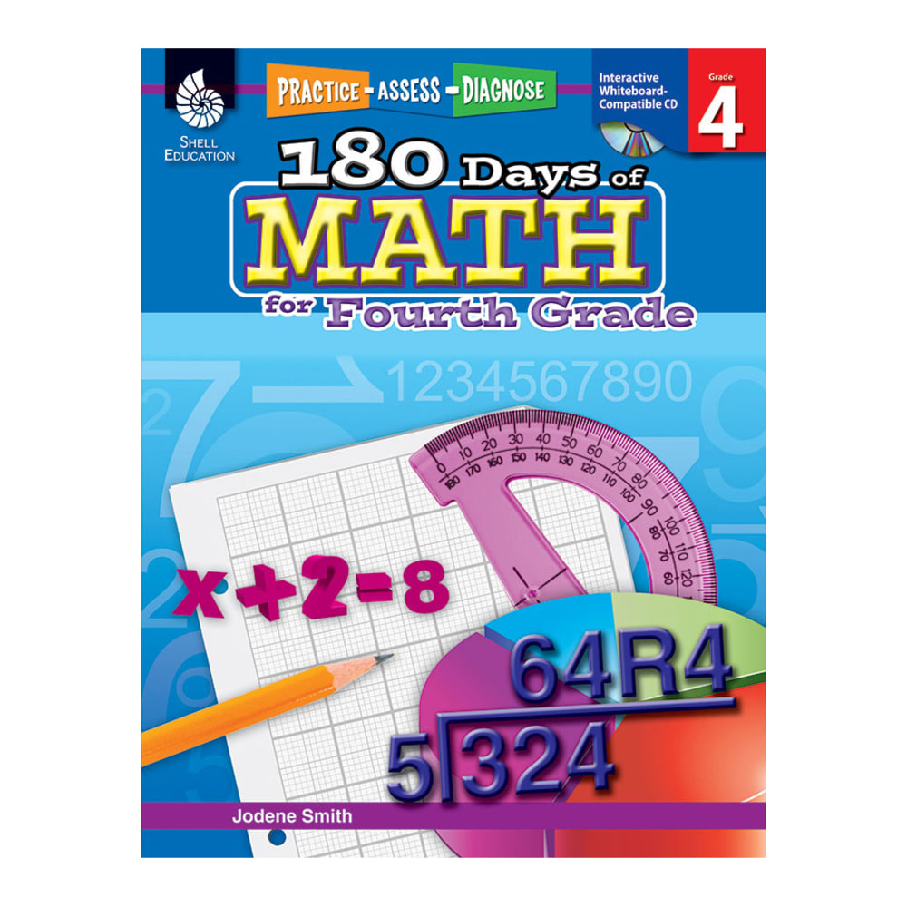 Shell Education 180 Days of Math Practice, Grade