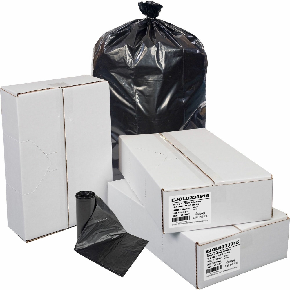 Everyday Genuine Joe Low-Density Can Liners - 33