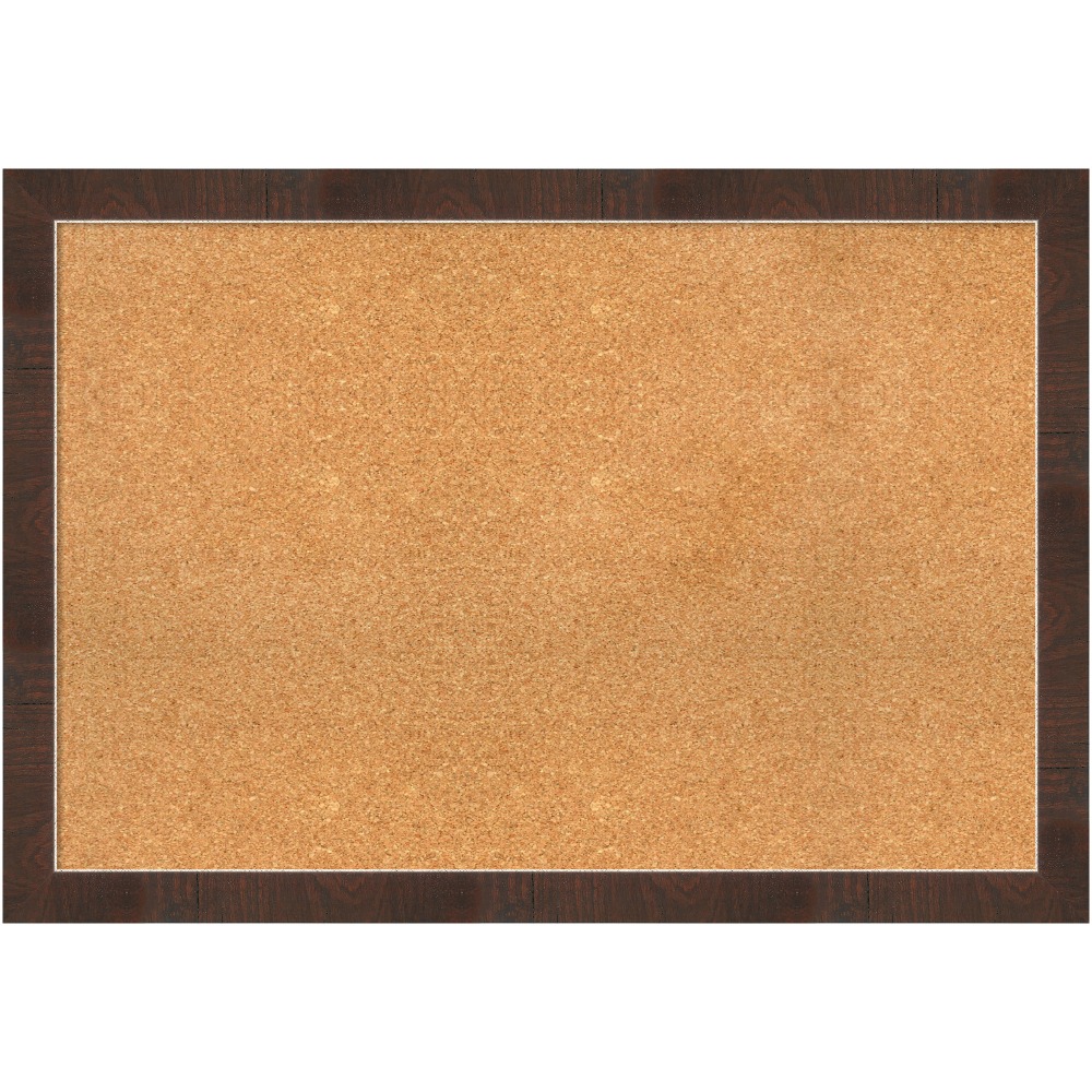 Amanti Art Non-Magnetic Cork Bulletin Board, 39" x