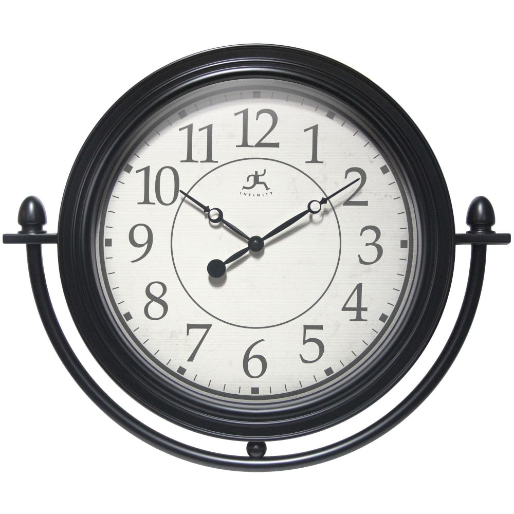 Infinity Instruments Finial Wall Clock, 17"H x 20"W
