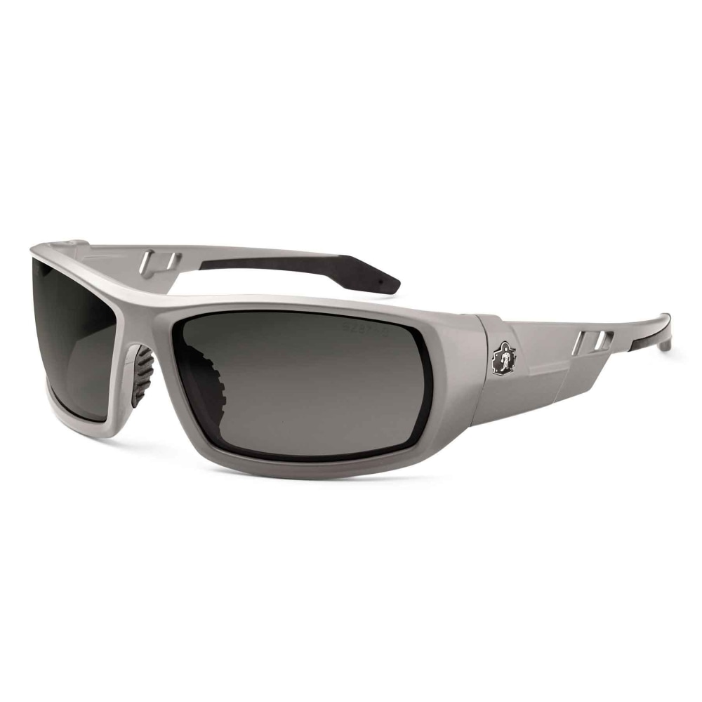 Ergodyne Skullerz® Safety Glasses, Odin, Polarized, Matte Gray