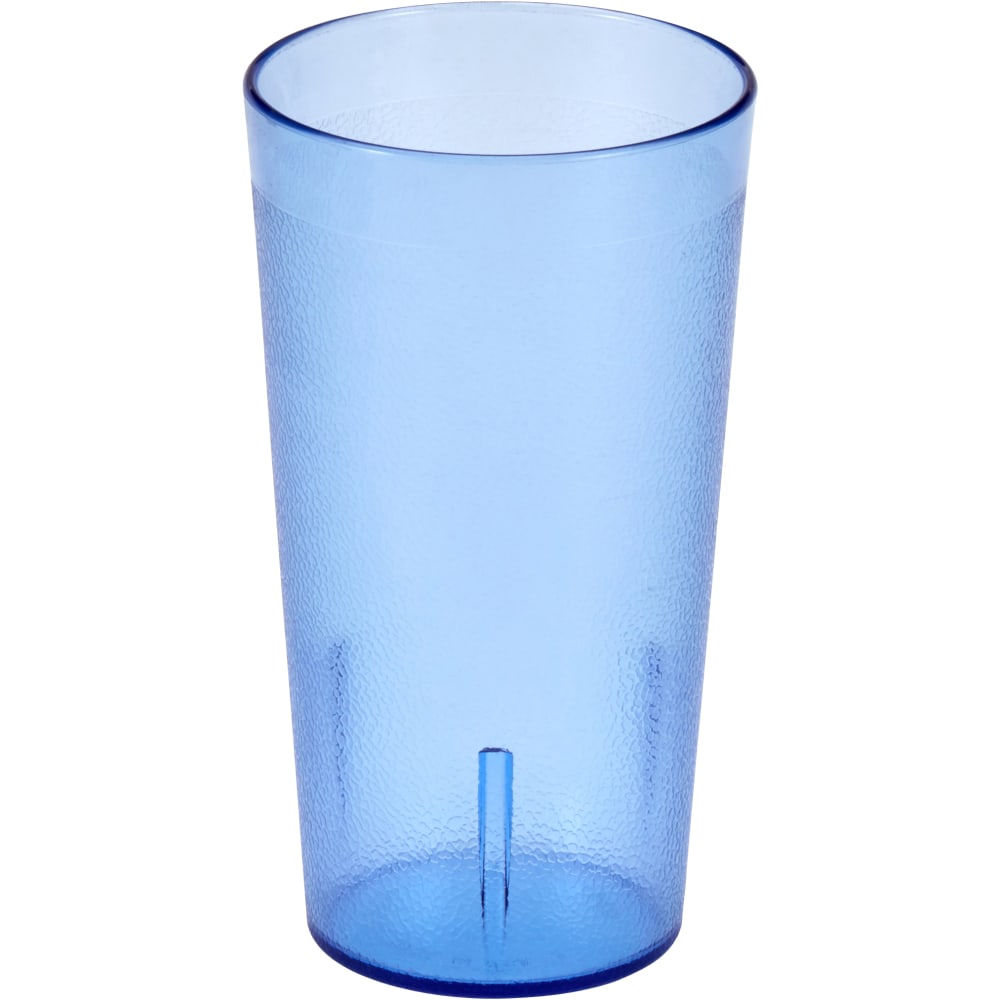 Cambro Colorware Styrene Tumblers, 16 Oz, Slate Blue,
