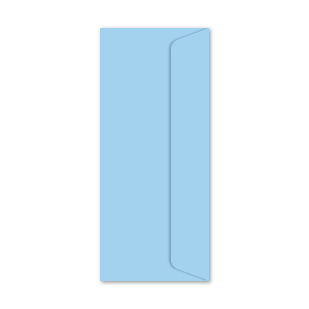 Geo Studios Envelopes, #10, Blue Snowfall, Pack Of