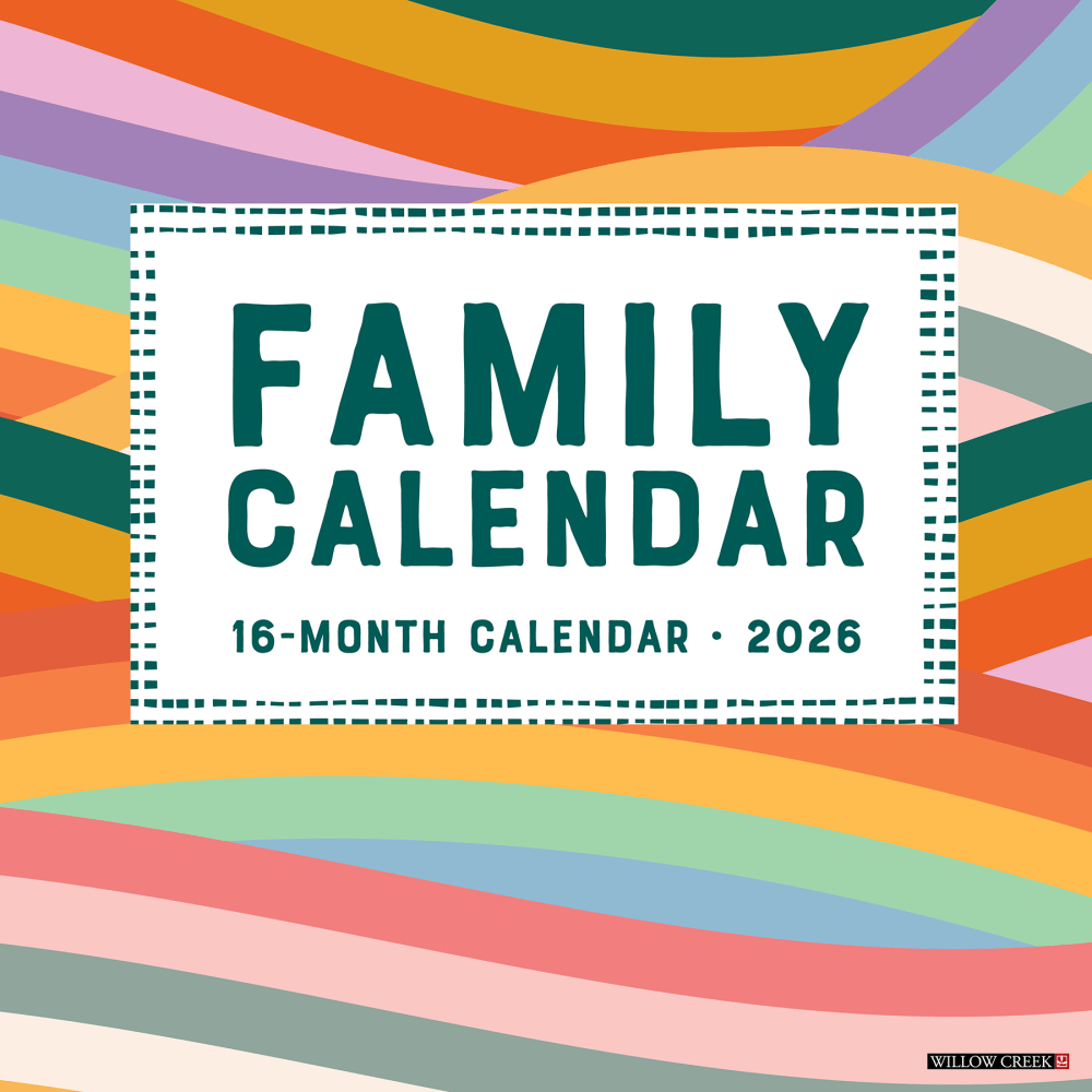 2026 Willow Creek Press Art & Design Monthly