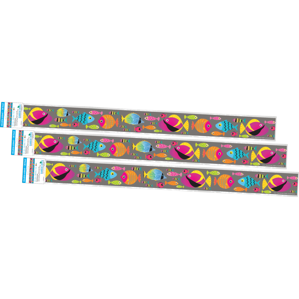 Barker Creek Double-Sided Straight-Edge Border Strips, Kai Ola