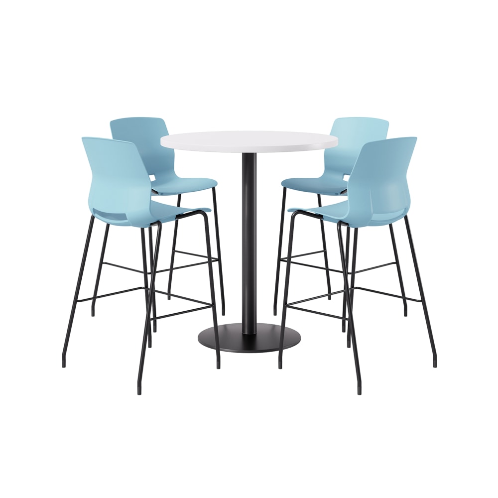 KFI Studios Proof Bistro Round Pedestal Table With