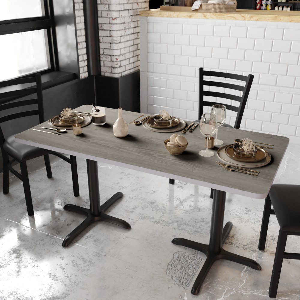 Flash Furniture Reversible Laminate Rectangular Table Top,