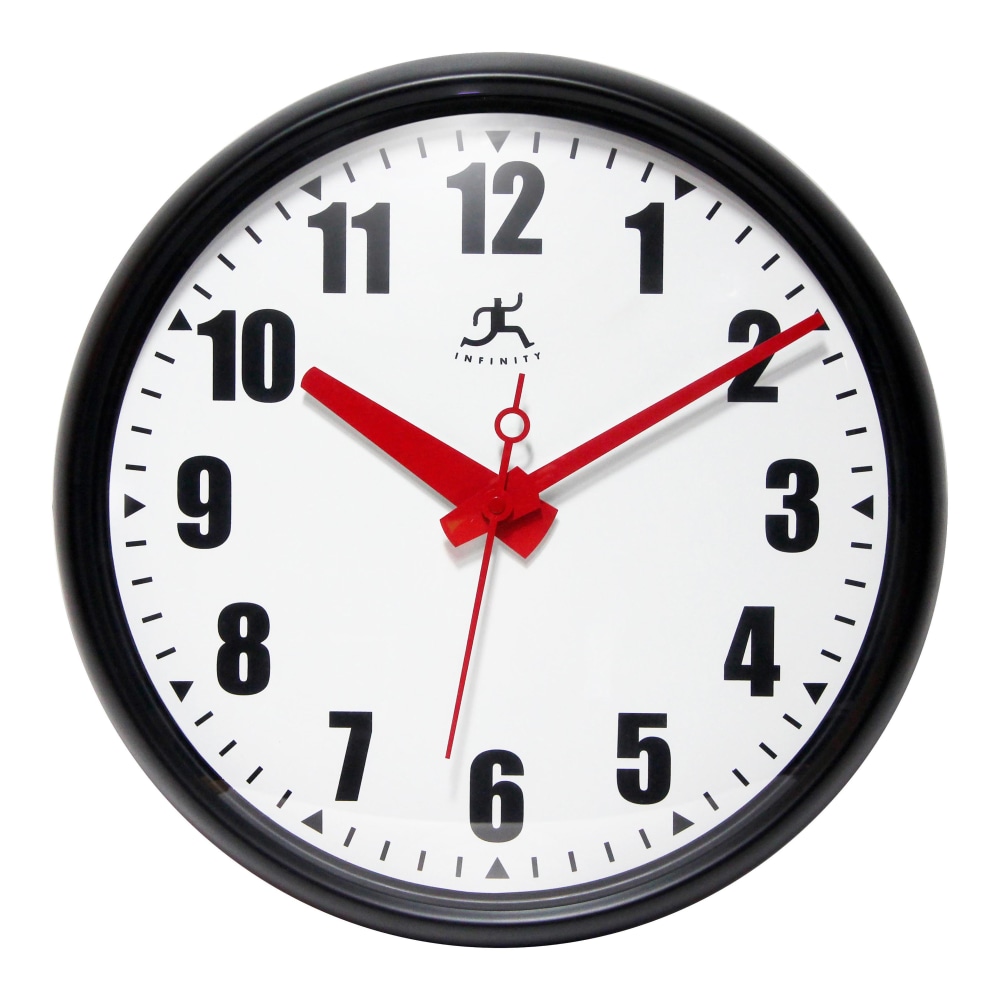 Infinity Instruments Impact Wall Office Clock, 15"H x