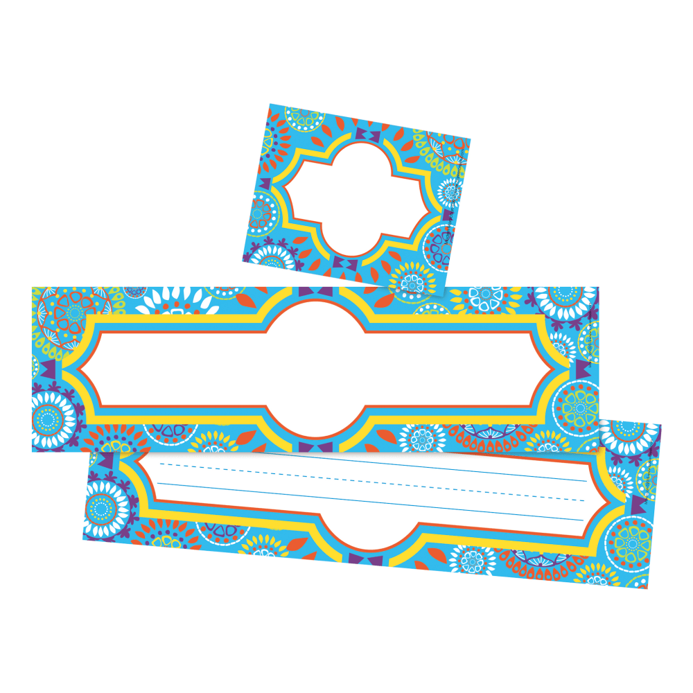 Barker Creek Name Tag & Name Plate Set,