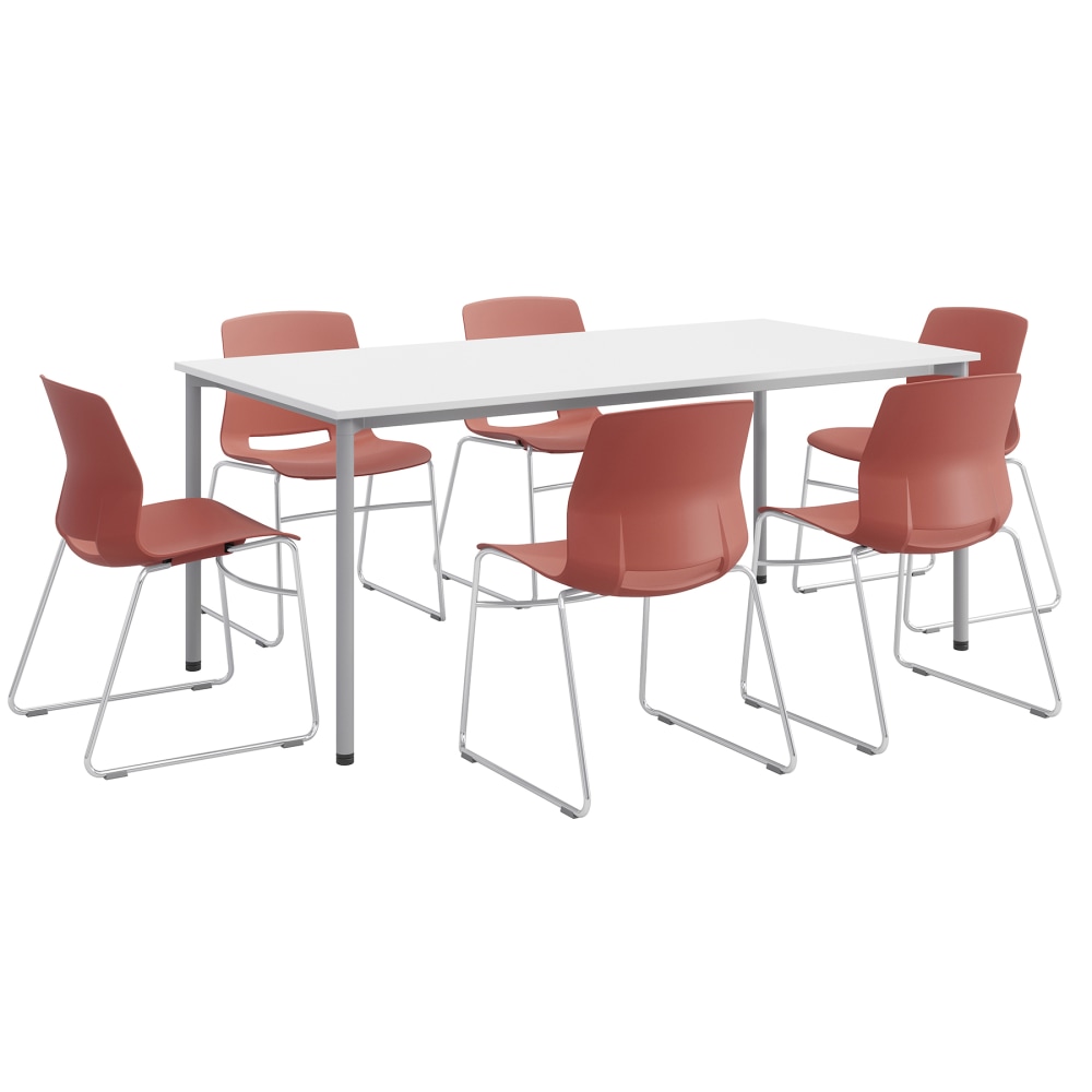 KFI Studios Dailey Table Set With 6 Sled